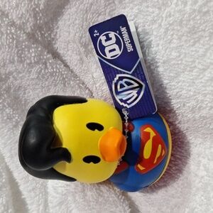 NEW Super Man Rubber Duck